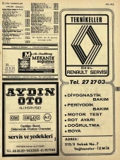 İzmir 1982-1983 Meslek Reklam İlanı Efemera S415 thumbnail 1