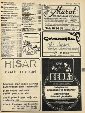İzmir 1982-1983 Meslek Reklam İlanı Efemera S475 thumbnail 1