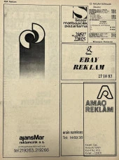 İzmir 1982-1983 Meslek Reklam İlanı Efemera S483 thumbnail 2