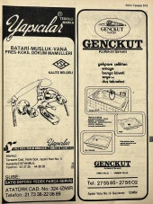 İzmir 1982-1983 Meslek Reklam İlanı Efemera S515 thumbnail 1