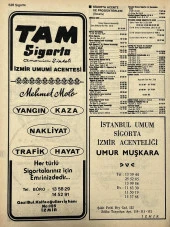 İzmir 1982-1983 Meslek Reklam İlanı Efemera S525 thumbnail 2