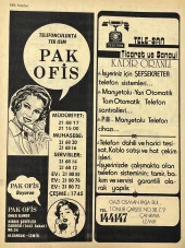 İzmir 1982-1983 Meslek Reklam İlanı Efemera S555 thumbnail 2