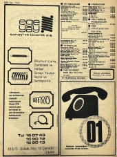 İzmir 1982-1983 Meslek Reklam İlanı Efemera S605 thumbnail 2