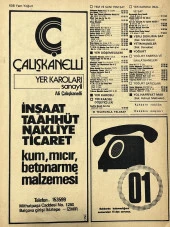 İzmir 1982-1983 Meslek Reklam İlanı Efemera S607 thumbnail 2