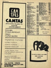 İzmir 1982-1983 Meslek Reklam İlanı Efemera S619 thumbnail 2