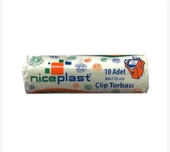Niceplast Çöp Torbası Jumbo Kalın ( 400 gr ) 80x110 cm 10'lu x 20 Paket - 2