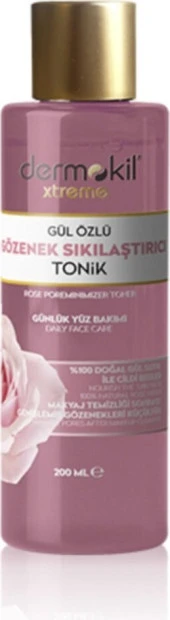 Dermokil Gül Özlü Gözenek Sıkılaştırıcı Tonik 200 ml - 1