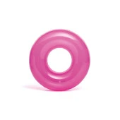 Intex Şeffaf Jumbo Çocuk Yüzme Simidi Mor 76 cm (59260) - 1