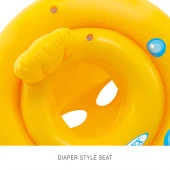 Oturaklı Bebek Flatöru - Intex - Sarı - 70 cm (56585) - 4
