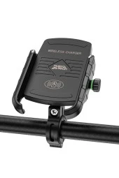 Nukrotech SF Wireless Şarjlı Motosiklet Telefon Tutucu - 2