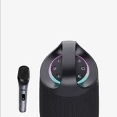 LinkTech M406 Premium RGB 80W Mikrofonlu Kablosuz BT Hoparlör - 5