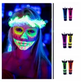 Glow Stick Boya Fosforlu Krem Boya 12 Adet - 1