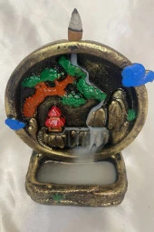 Geri Akış Tütsülük Ters Akış Şelale Daire  Dağ thumbnail 1