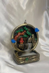 Geri Akış Tütsülük Ters Akış Şelale Daire  Dağ thumbnail 3