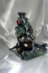 Geri Akış Tütsülük Ters Akış Şelale Yaprak Yeşil - 5