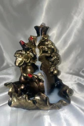 Geri Akış Tütsülük Ters Akış Şelale Yaprak Gold thumbnail 1