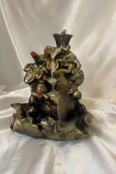 Geri Akış Tütsülük Ters Akış Şelale Yaprak Gold thumbnail 4