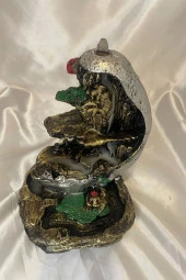 Geri Akış Tütsülük Ters Akış Şelale Hilal Dağ Gümüş thumbnail 3