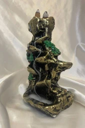 Geri Akış Tütsülük Ters Akış Şelale Çift Taraflı Dağ Gold thumbnail 3