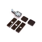 Koyu Kahve Renk Lüks Emniyet Kancası - 2