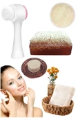 5'li Tüm Cilt Tiplerine Uygun Peeling Sivilce Leke Akne Temizleme Sıkılaştırma Bakım Set - 1