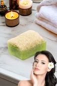 %100 El Yapımı Doğal Kabak Lifli Avokado Sabun 120 Gr - 3