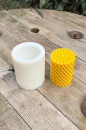 Bubble Silindir Tekli Mum Kalıbı (Silikon) thumbnail 4