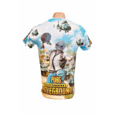 Dijital Baskı Pubg Palyer Gamer Tshirt - 6
