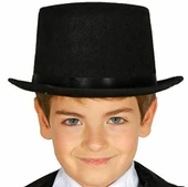 Sihirbaz Şapkası Çocuk Boy Siyah Renk - 1