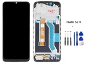 Oppo Realme 6İ Lcd Ekran Dokunmatik Orijinal Kalite ÇITALI + TAMİR SETİ - 1