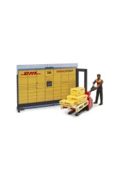 Bruder Dhl Kargo Merkezi&transpalet Br62251 thumbnail 7