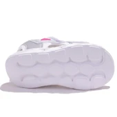 Vicco 321F24Y204CC Hilda Beyaz Ortopedik Günlük Işıklı Kız Çocuk Spor Sandalet - 4