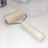 Tek Elle Kullanılan Kurabiye Mantı Şeker Oyun Süs Hamuru Hamur Pasta Kek Süsleme Merdanesi Merdane - 2