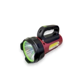 PS-T93 30w Uzun Menzilli Solar Panelli Powerbank+usb Çıkış S.o.s Lu Ultra Güçlü Ledli Şarjlı Feneri - 1