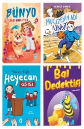 2. ve 3. Sınıf Okuma Seti (Bünyo + Mucizenin Adı + Heyecan Aşısı+ Bal Dedektifi) - 1