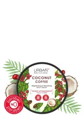 Urban Care Coconut Coffee Yenileyici ve Pürüzsüzleştirici Vücut Kremi 200 ml-Vegan - 4