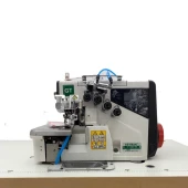Sevmak GT-04UBT-BK 4 İplik Kıstırmalı Tam Otomatik Akıllı İplik Kesicili Hava Sistemli Overlok Makinası thumbnail 1