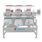 Wonyo WYQ1203 3 Kafa 12 İğne Nakış Makinesi (40Cm X 50Cm İşleme Alanı) thumbnail 1