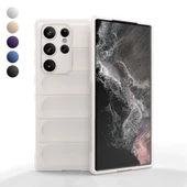 Samsung Galaxy S24 Ultra Kılıf Optimum Lens Çerçeveli Silikon Kapak - 1