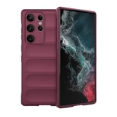 Samsung Galaxy S24 Ultra Kılıf Optimum Lens Çerçeveli Silikon Kapak - 6