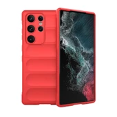 Samsung Galaxy S24 Ultra Kılıf Optimum Lens Çerçeveli Silikon Kapak - 10