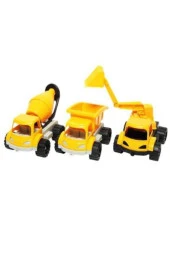 Best Toys Üçlü Yol İş Kamyon Seti - 1