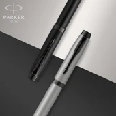 Parker IM Mat Metalik Dolma Kalem, M Uç - Siyah BT / - 5