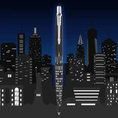 Parker Jotter Special Edition New York City Siyah CT Tükenmez Kalem thumbnail 2