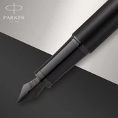 Parker IM Mat Metalik Dolma Kalem, M Uç - Siyah BT / - 4