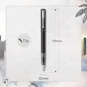 Parker Vector XL Mat Dolma Kalem, M Uç - Siyah / - 3