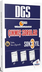 DGS Son 3 Yıl Çıkmış Sorular ve Video Çözümleri Kurul Yayıncılık - 1