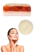 2li Doğal Set Kabak Lifli Keçi Sütü Çilek Sabun Peeling Bakım Sıkılaştırma Akne Temizleme Yüz Pedi - 1
