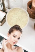 2li Doğal Set Kabak Lifli Keçi Sütü Limon Sabun Peeling Bakım Sıkılaştırma Akne Temizleme Yüz Pedi - 7
