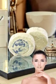 2'li Tüm Cilt Sıkılaştırıma Yüz Yoga Yüz Bakım Peeling Lifli Lavanta Sabun Leke Akne Ruşur Taşı - 5
